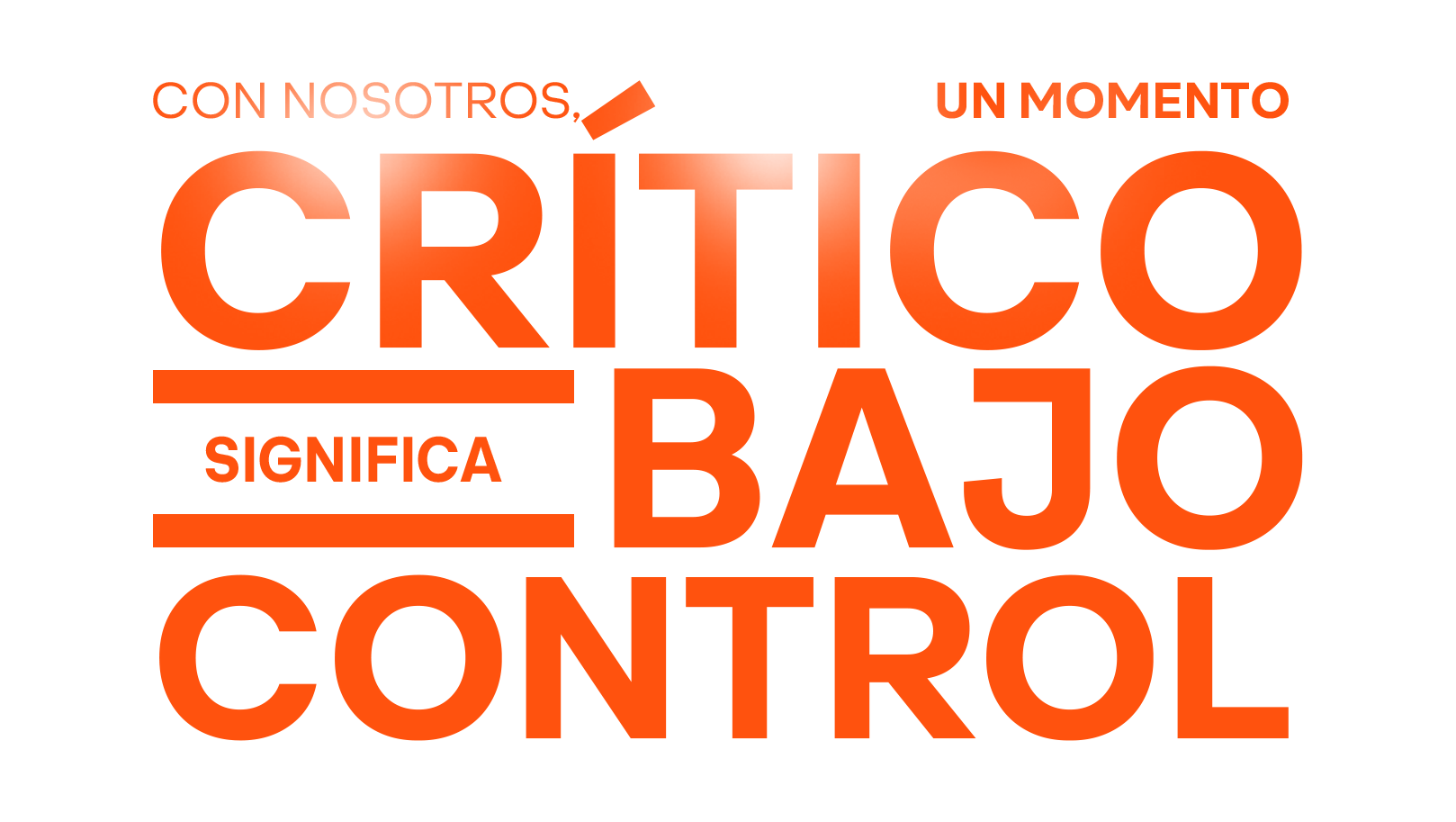 Con la Carga Crítica bajo control