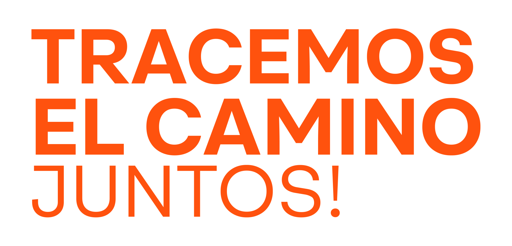 ¡Tracemos tu camino!
